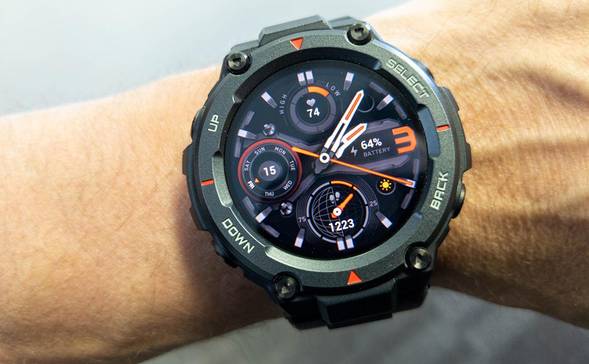 Amazfit T-Rex Pro rugged fitness smartwatch