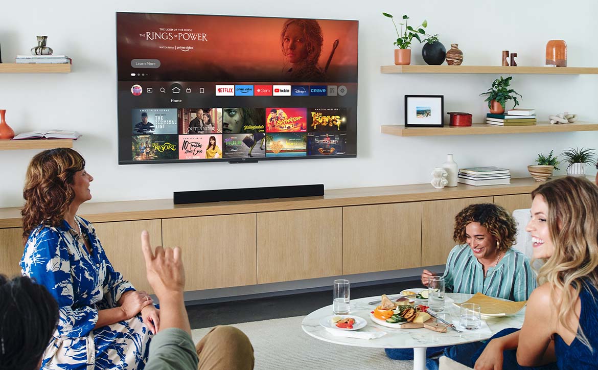 The Amazon Fire TV QLED television