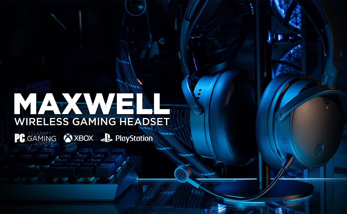 Audeze Maxwell wireless gaming headset for PC, Xbox, and PlayStation