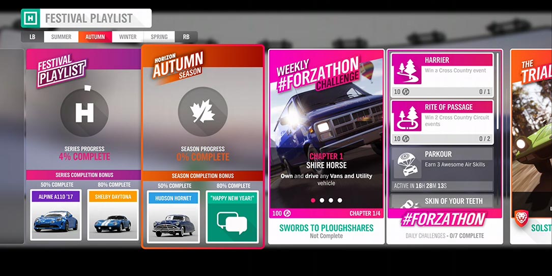 Forza Horizon 4 #Forzathon December 26-January 2