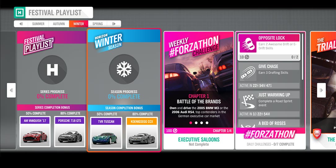 Forza Horizon 4 #Forzathon November 7-14th