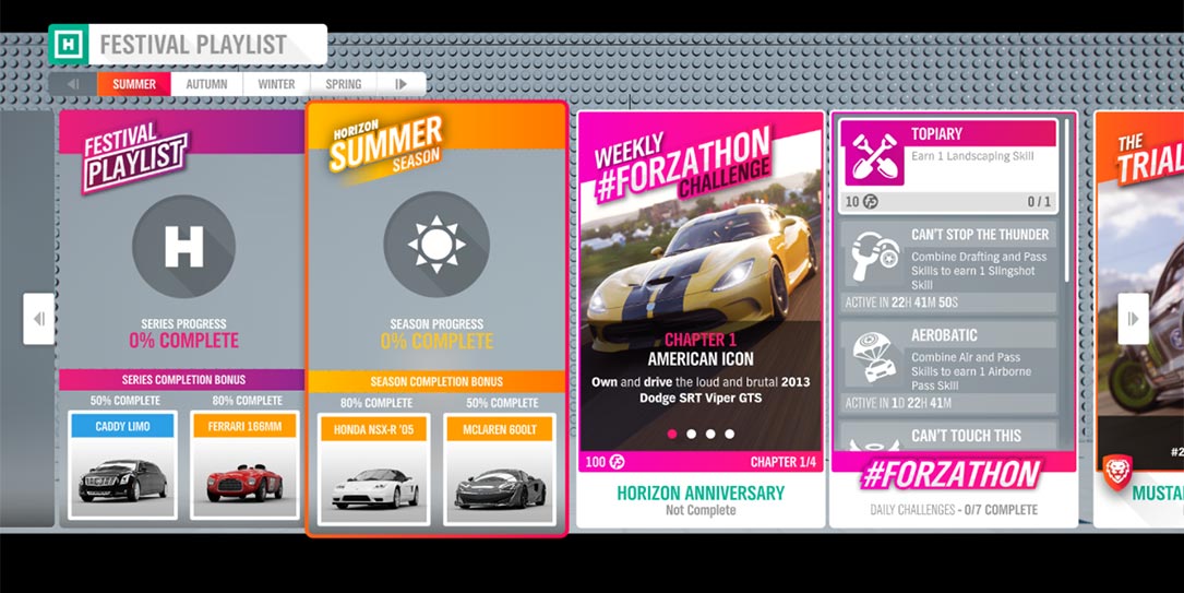 Forza Horizon 4 #Forzathon September 26-October 3rd Horizon Anniversary