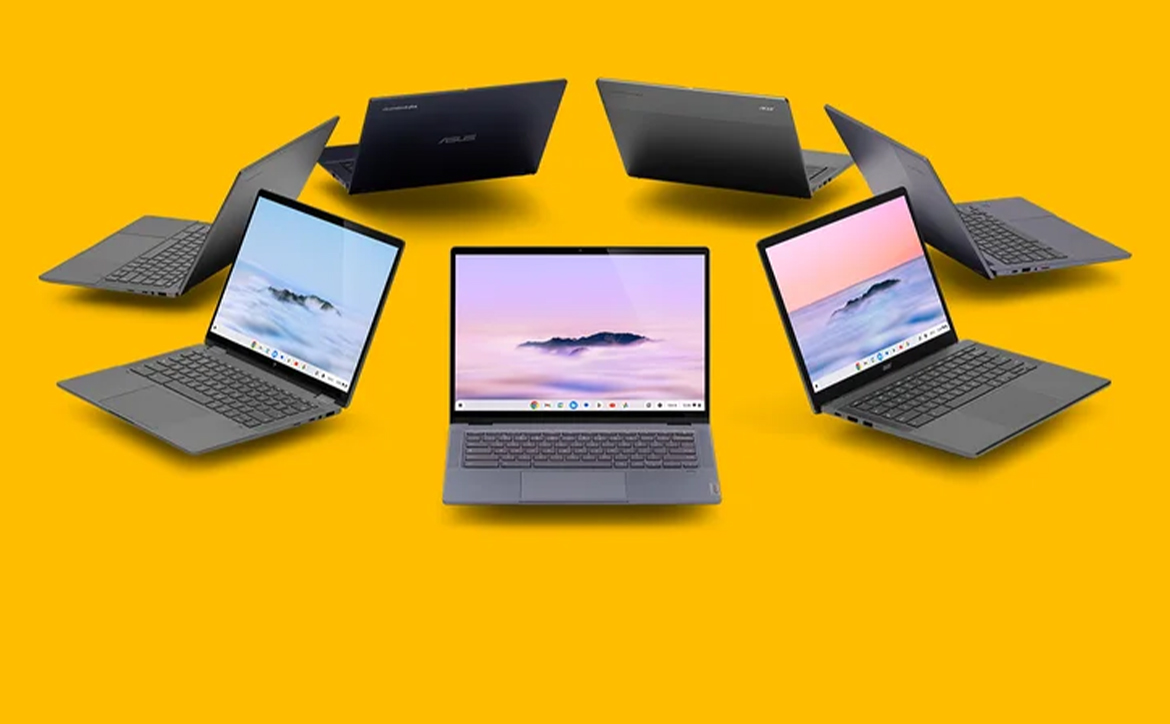 Google Chromebook Plus devices