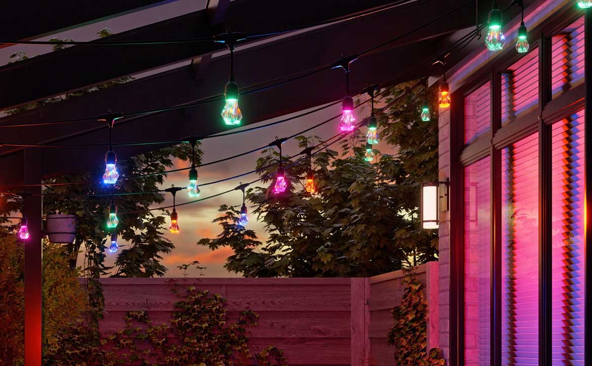 The Nanoleaf Smart Outdoor Lights String