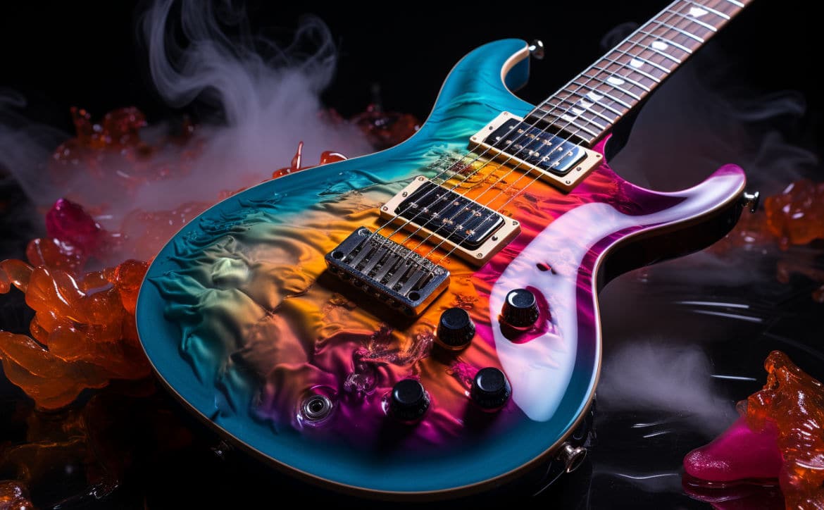 PRS guitar AI generated best progressive rock bands techaeris