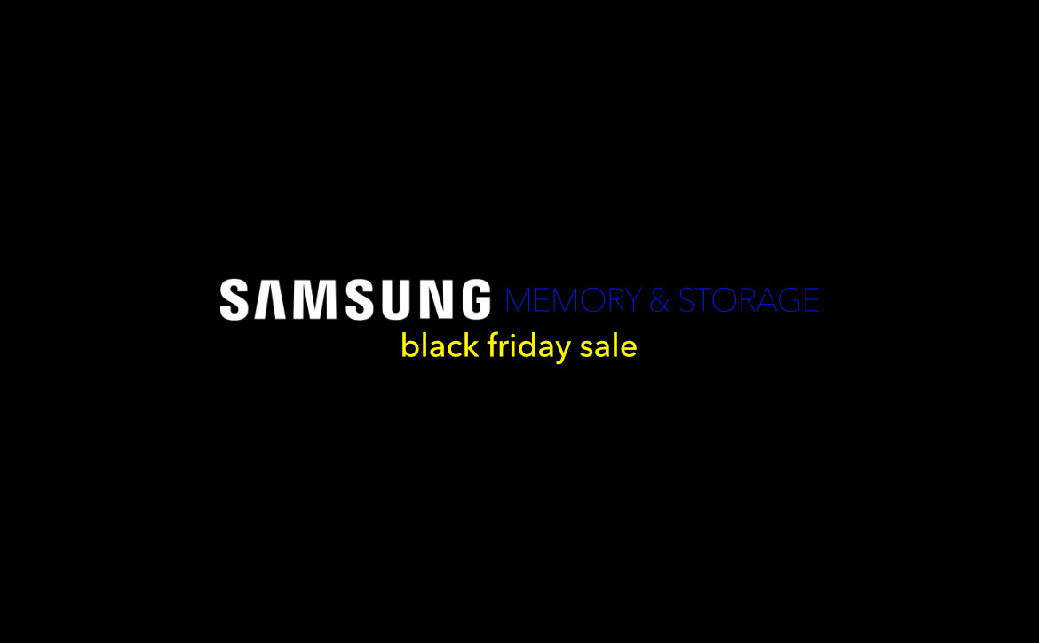 Samsung Memory and Storage Black Friiday Sale