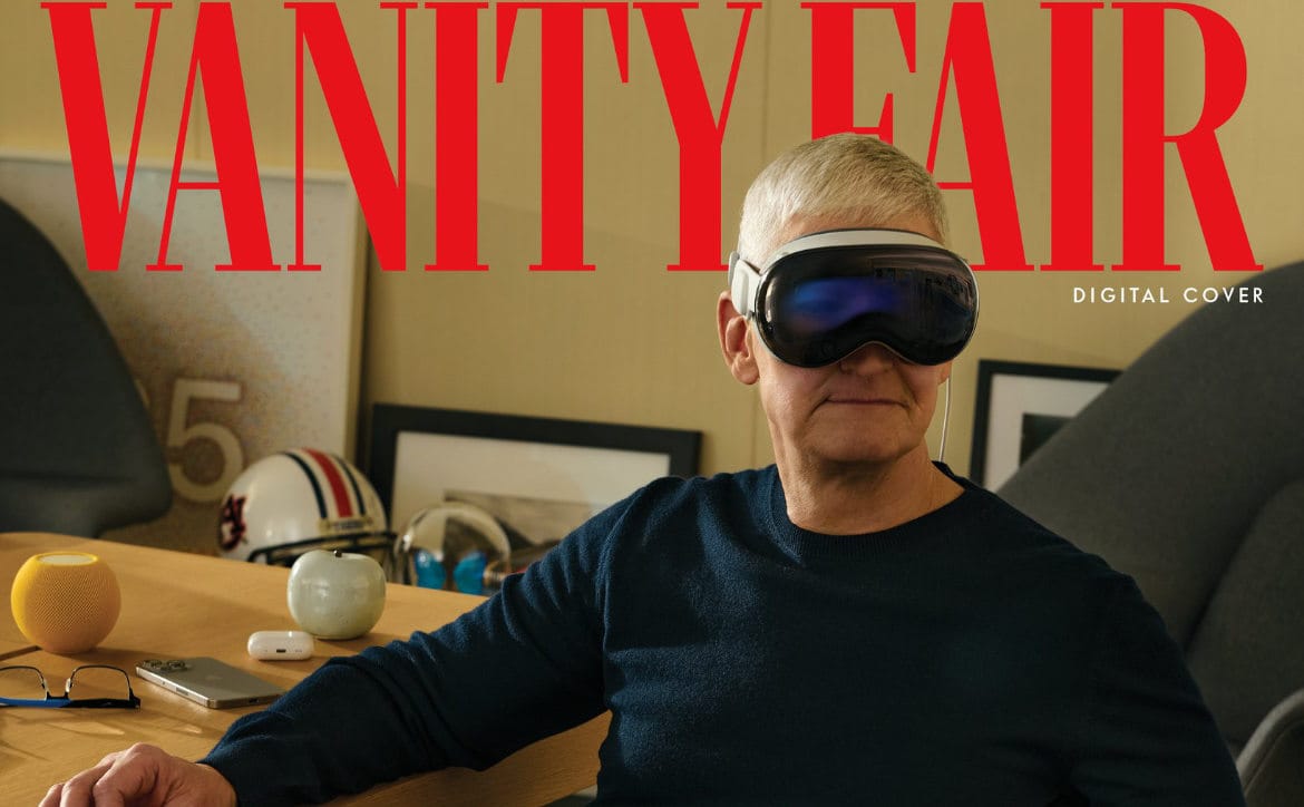 Vanity Fair cover Apple Vision Pro