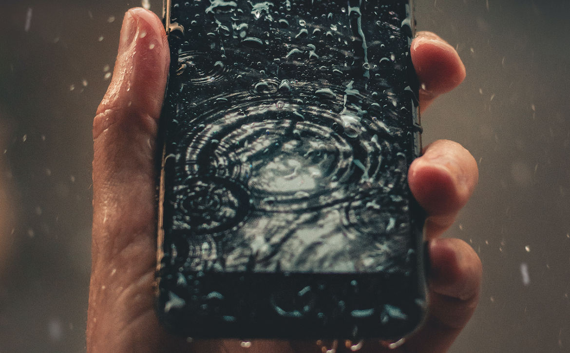 wet phone