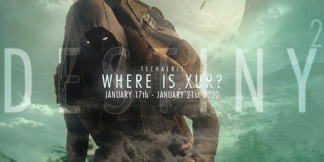 Where is Xur 17 21 Jan